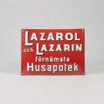 522376 Enamel sign